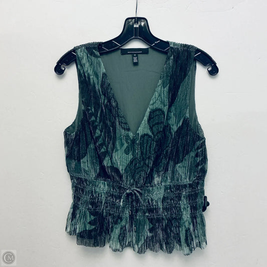 Top Sleeveless By White House Black Market In Green, Size: M