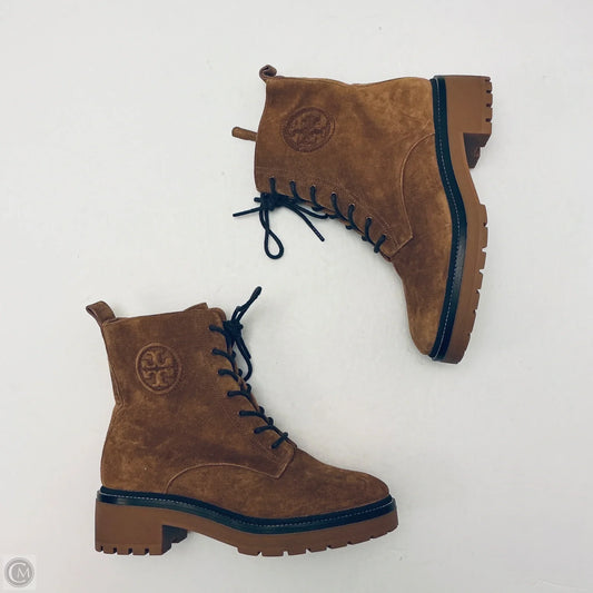Boots Designer By Tory Burch In Tan, Size: 9.5