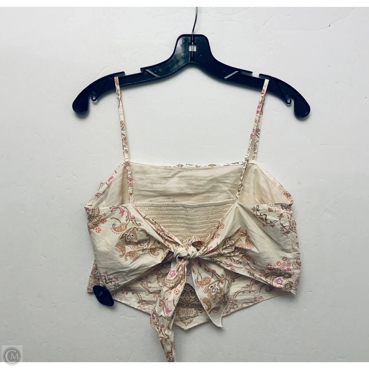 Top Sleeveless By American Eagle In Cream, Size: S