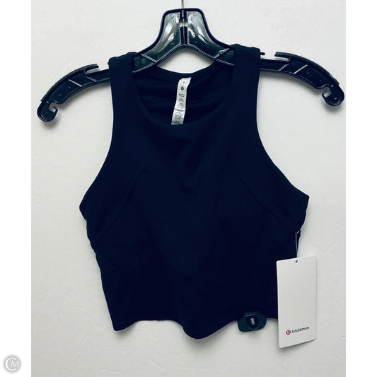 Athletic Tank Top By Lululemon In Black, Size: 4