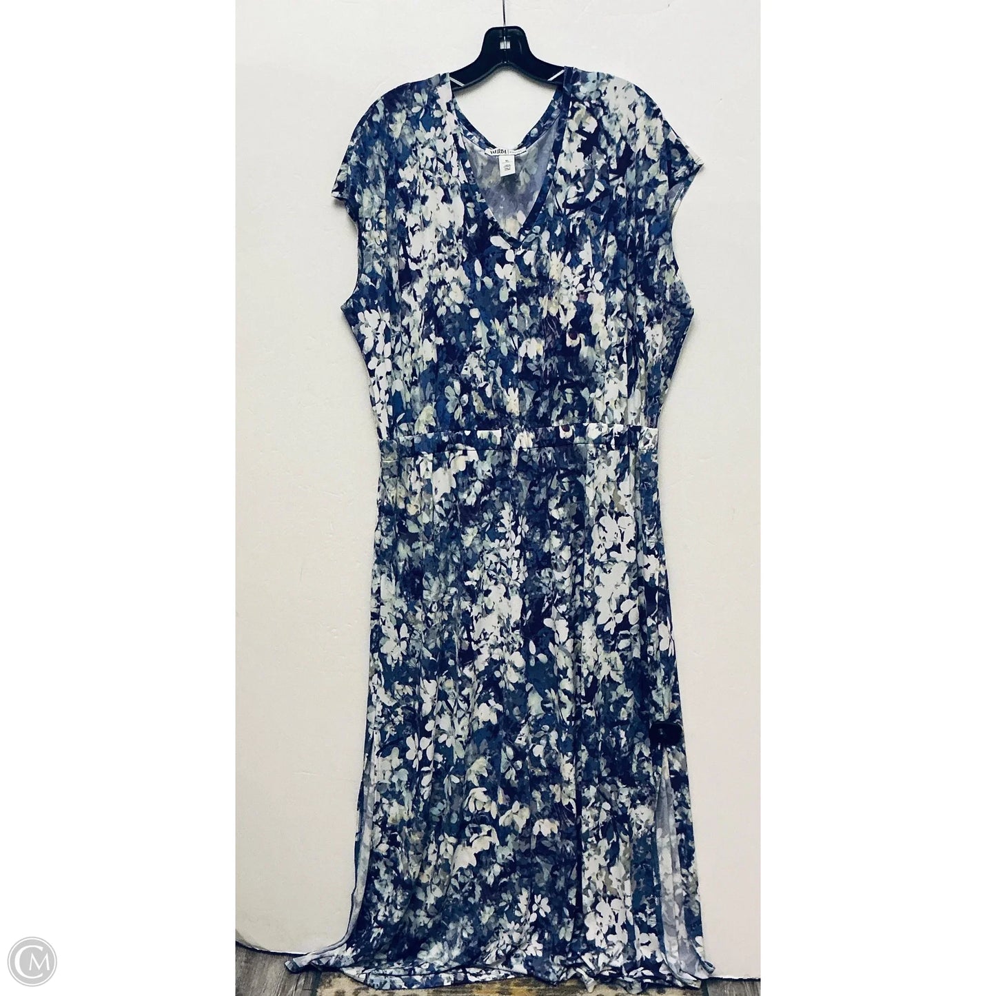 Dress Casual Maxi By White House Black Market In Purple, Size: Xl