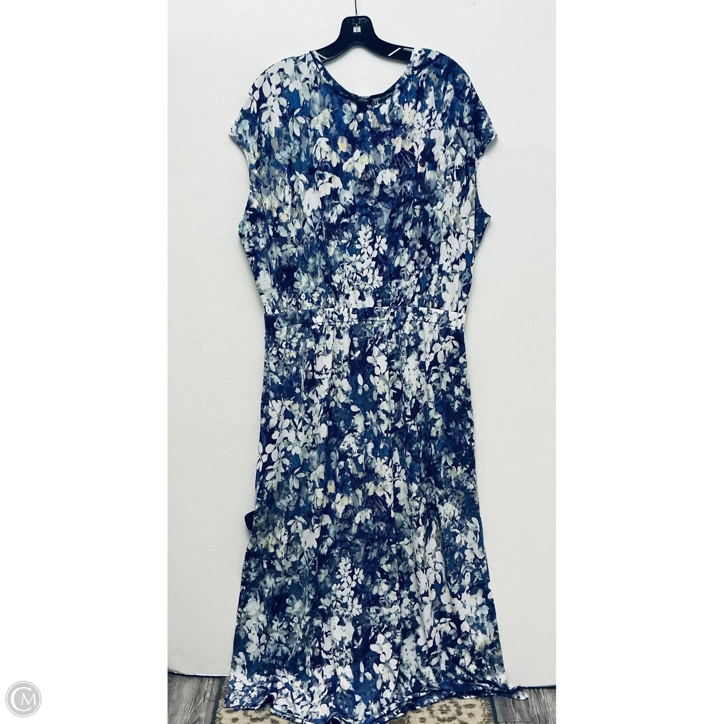 Dress Casual Maxi By White House Black Market In Purple, Size: Xl