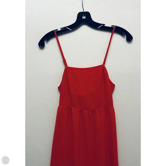 Dress Casual Maxi By Monteau In Red, Size: S