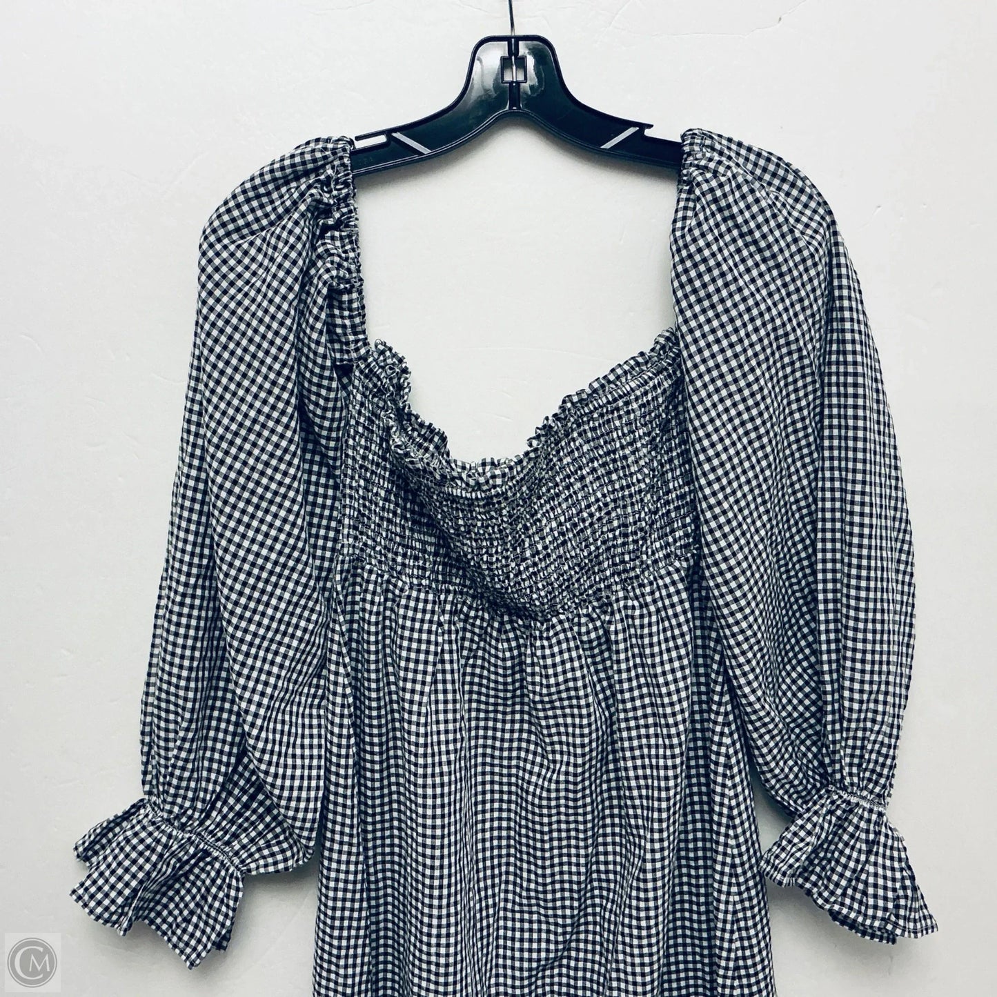 Dress Casual Maxi By Clothes Mentor In Checkered Pattern, Size: Large