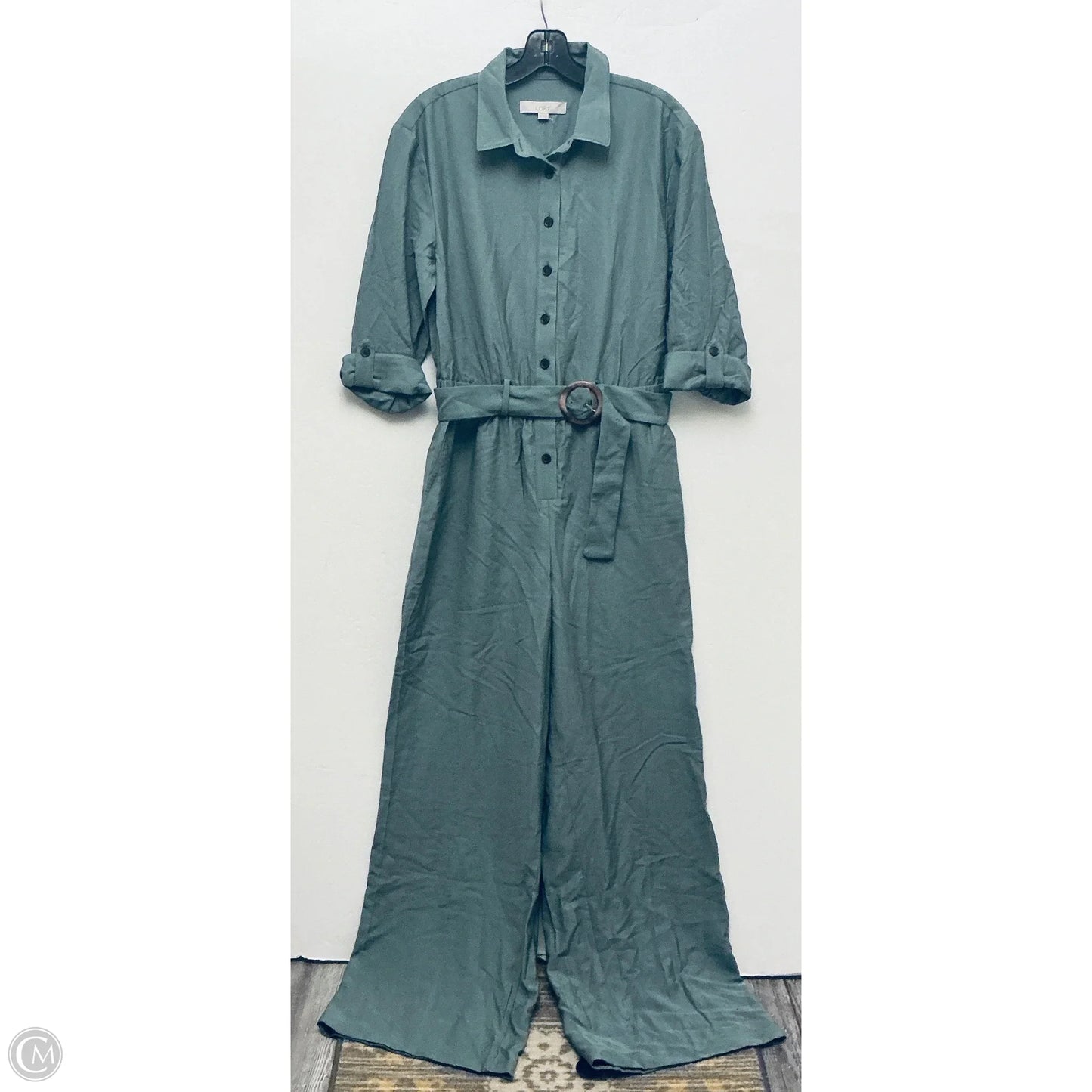 Jumpsuit By Loft In Green, Size: M