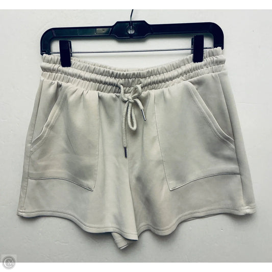 Shorts By Clothes Mentor In Cream, Size: L