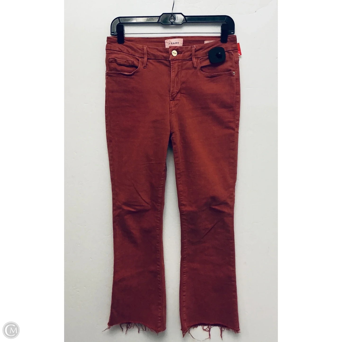 Jeans Boot Cut By Frame In Red, Size: 6
