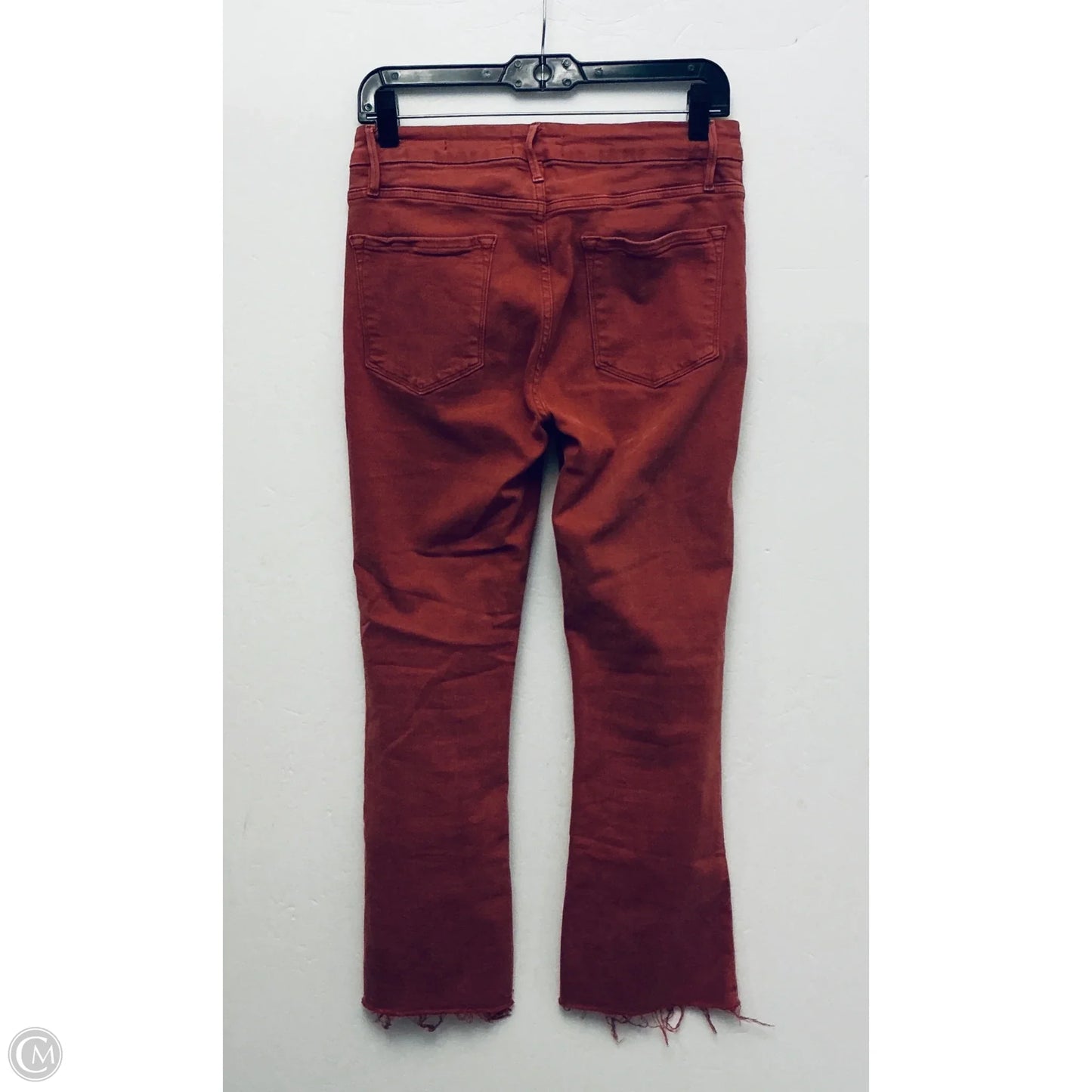 Jeans Boot Cut By Frame In Red, Size: 6