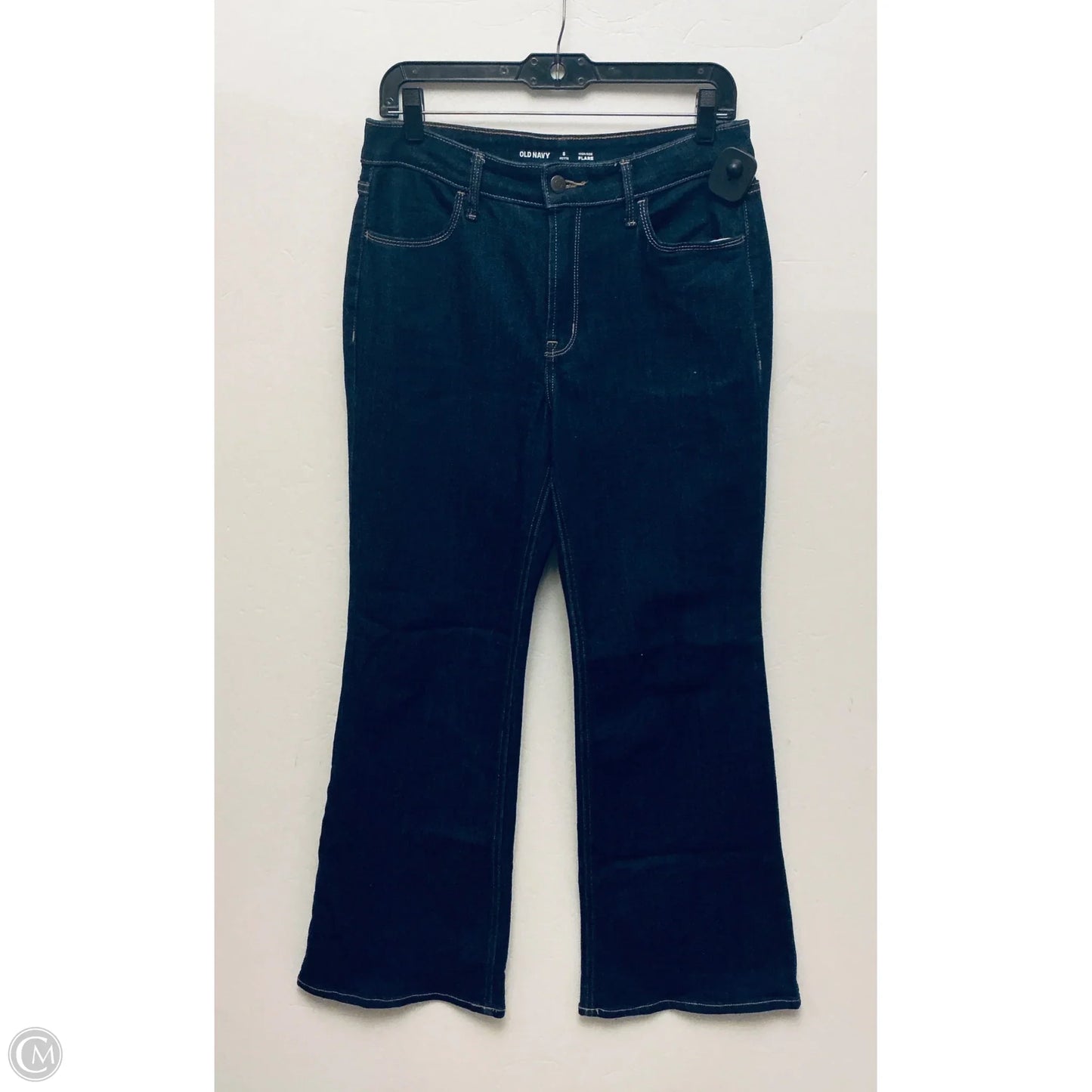 Jeans Flared By Old Navy In Blue Denim, Size: 8p