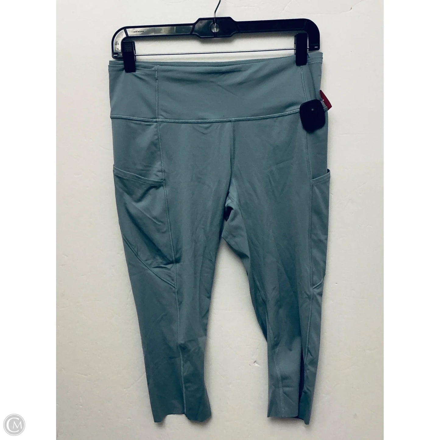 Athletic Leggings Capris By Lululemon In Green, Size: 10