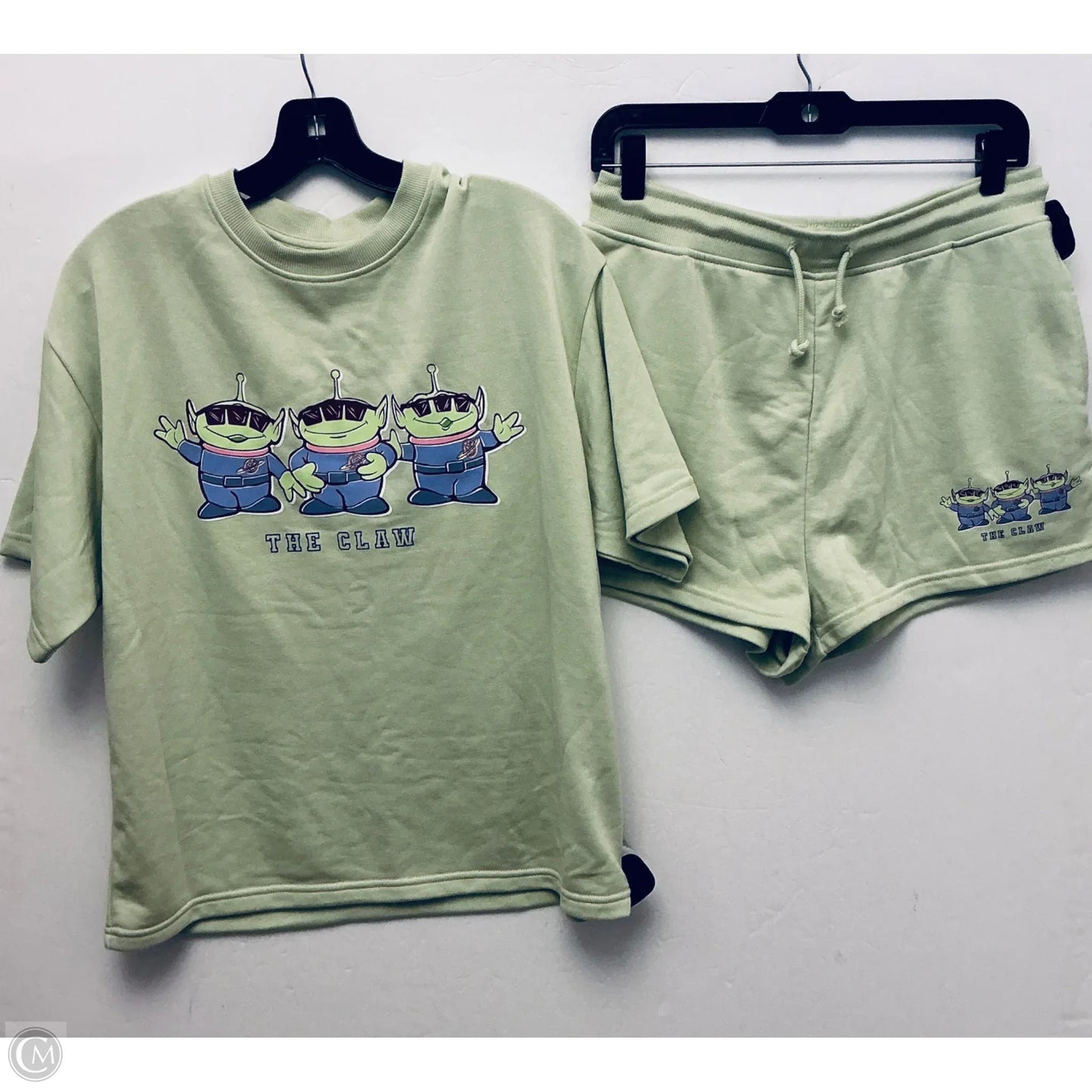 Lounge Set Shorts By Clothes Mentor In Green, Size: M