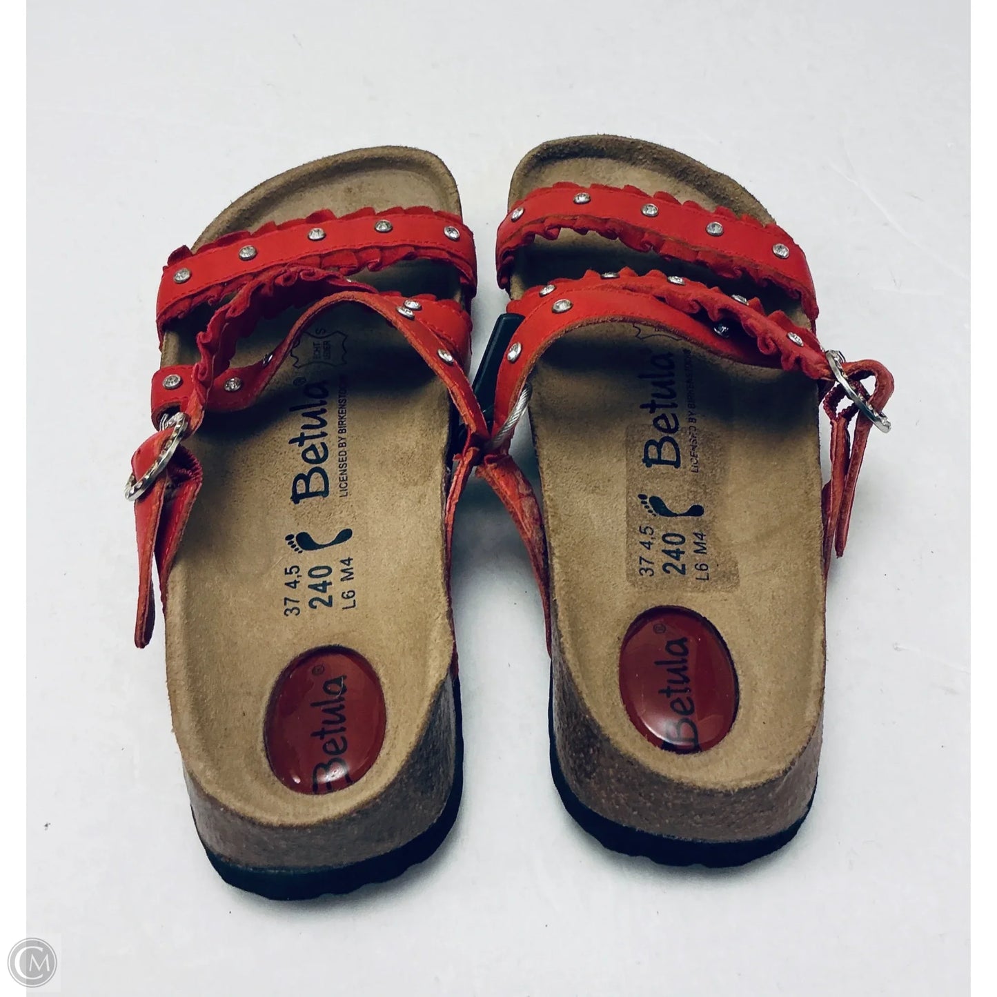 Sandals Flats By Cmc In Red, Size: 6