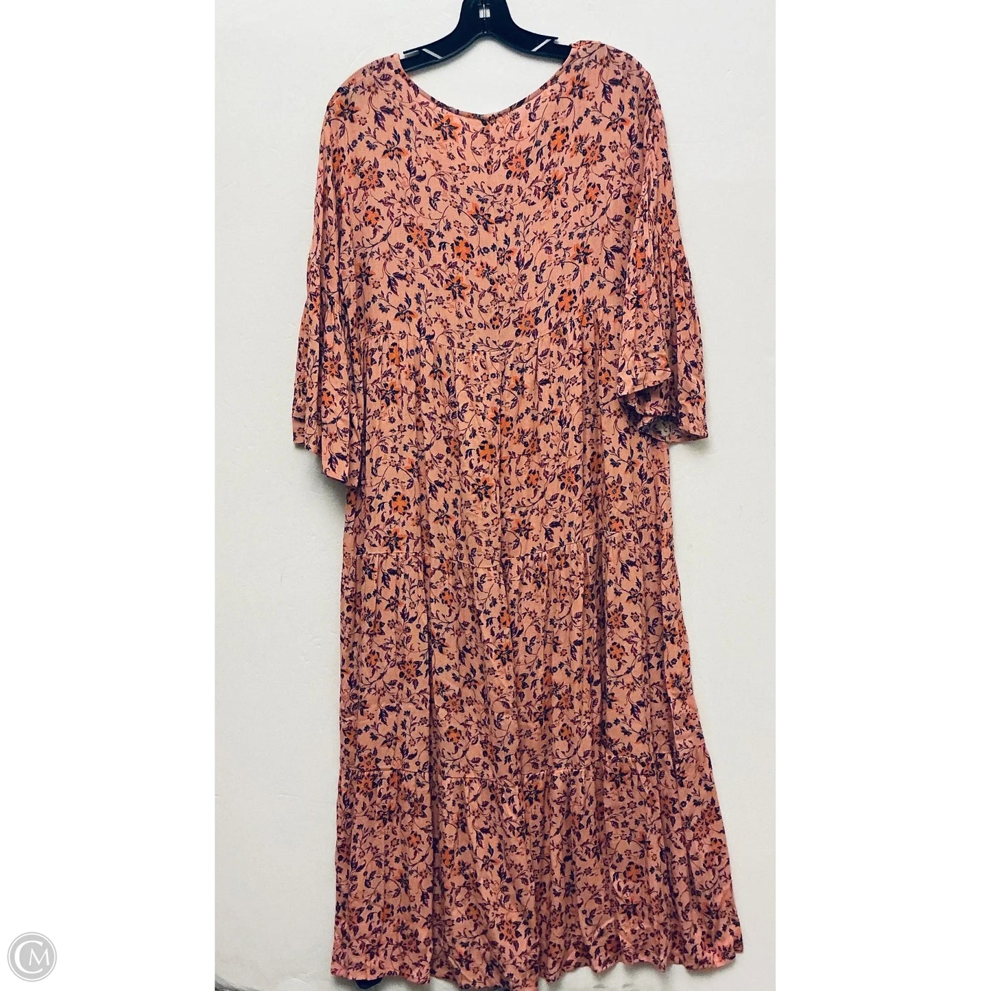 Dress Casual Midi By Easel In Pink, Size: M