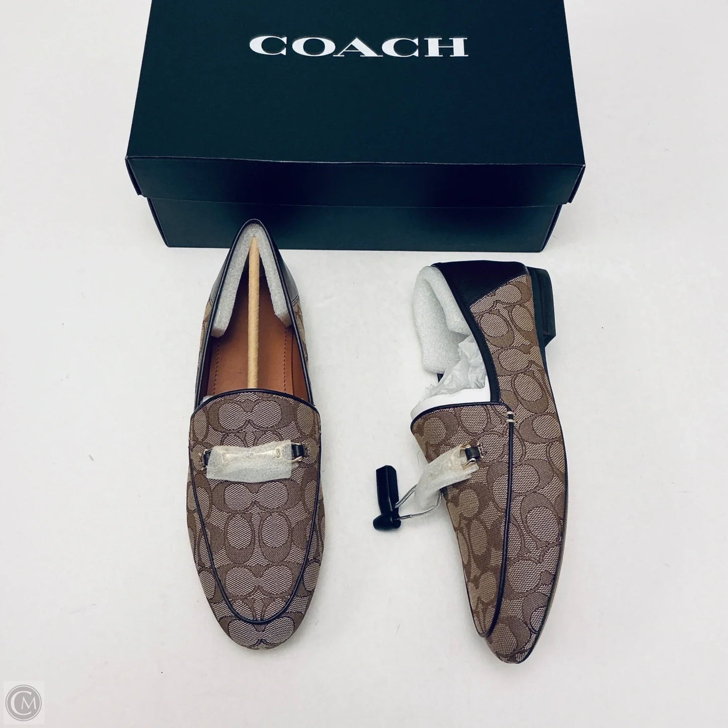 Shoes Designer By Coach In Brown & Tan, Size: 11