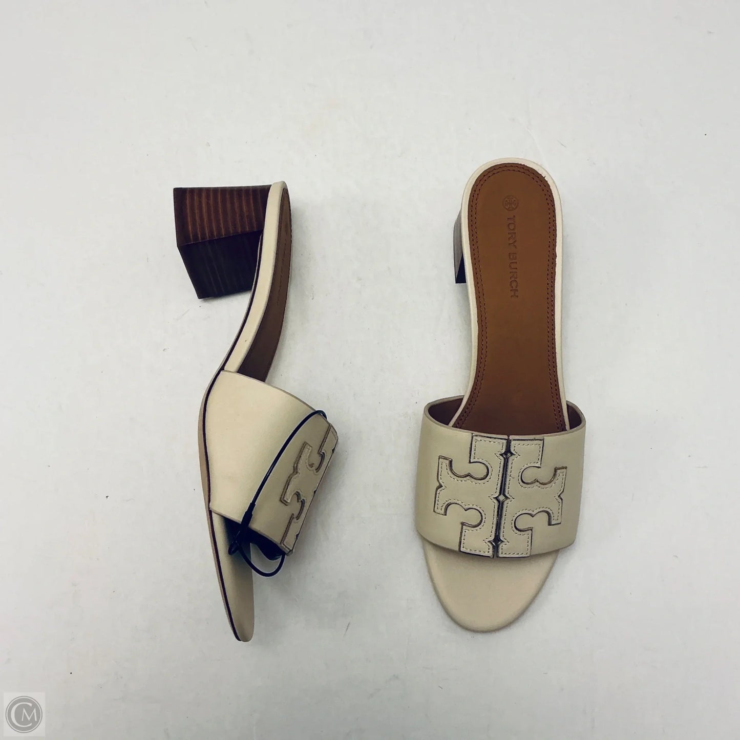 Shoes Designer By Tory Burch In Cream, Size: 10