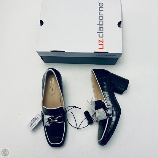 Shoes Heels Block By Liz Claiborne In Black, Size: 6.5