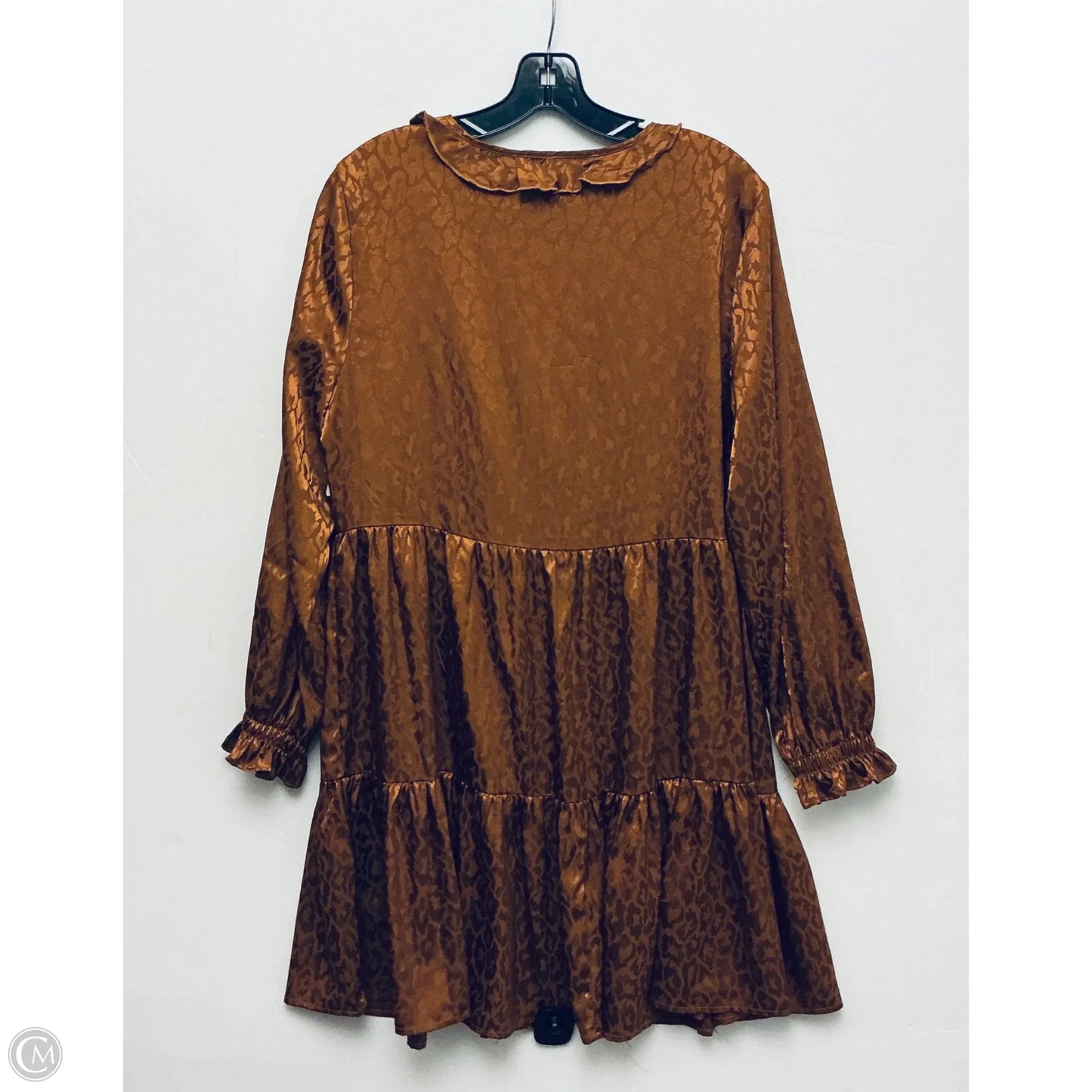 Dress Casual Midi By Emma And Michele In Orange, Size: M