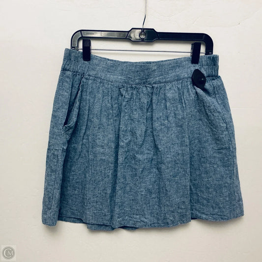 Skirt Mini & Short By Loft In Blue, Size: M