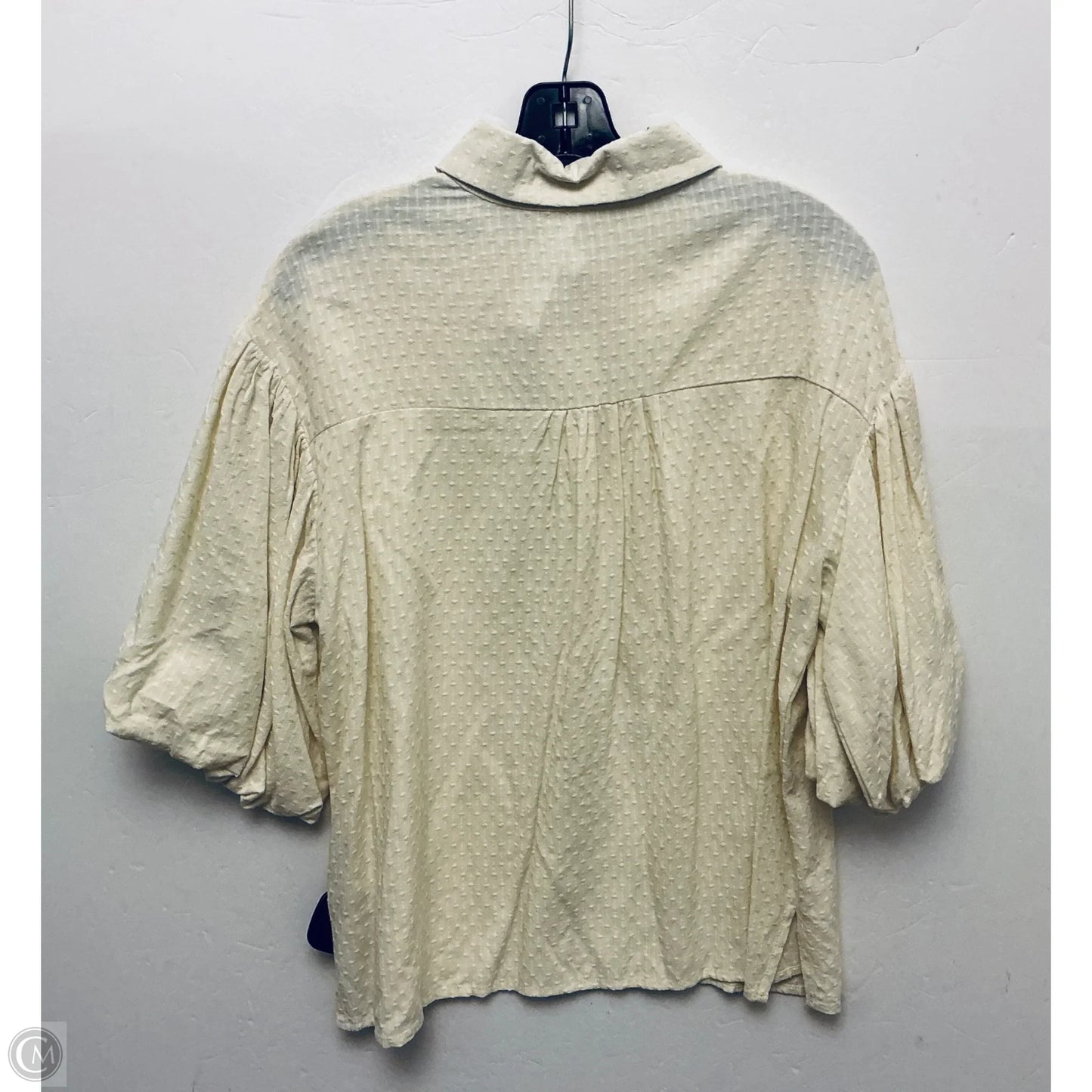 Top Long Sleeve By Clothes Mentor In Yellow, Size: M