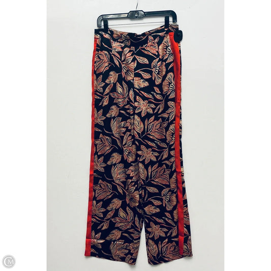 Pants Wide Leg By Clothes Mentor In Black & Red, Size: L