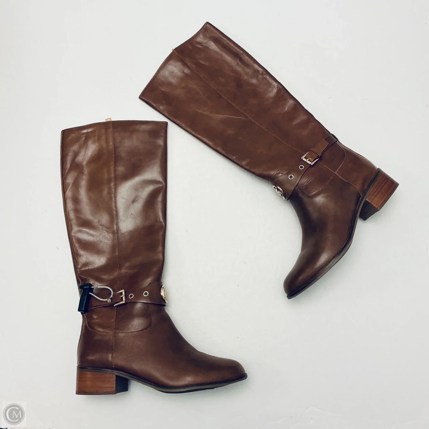 Boots Knee Flats By Michael By Michael Kors In Brown, Size: 8