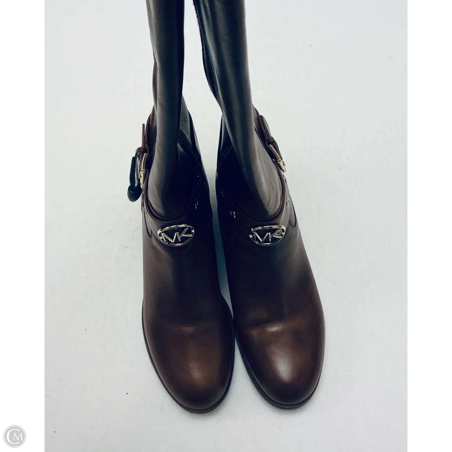 Boots Knee Flats By Michael By Michael Kors In Brown, Size: 8