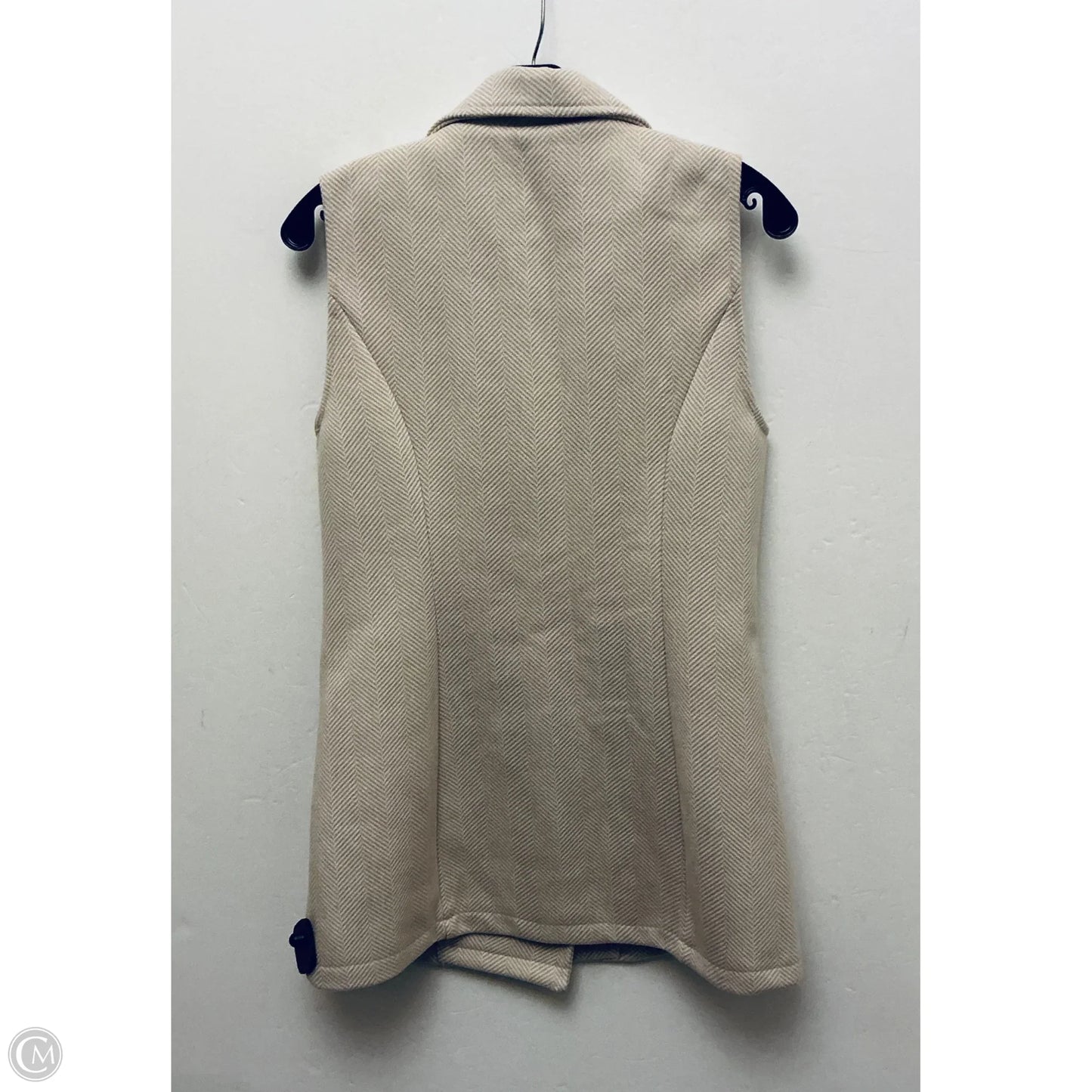 Coat Other By Cmc In Tan & White, Size: S