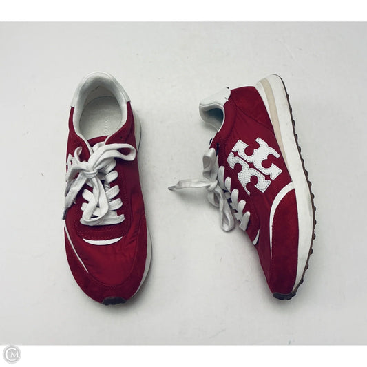 Shoes Designer By Tory Burch In Red, Size: 7