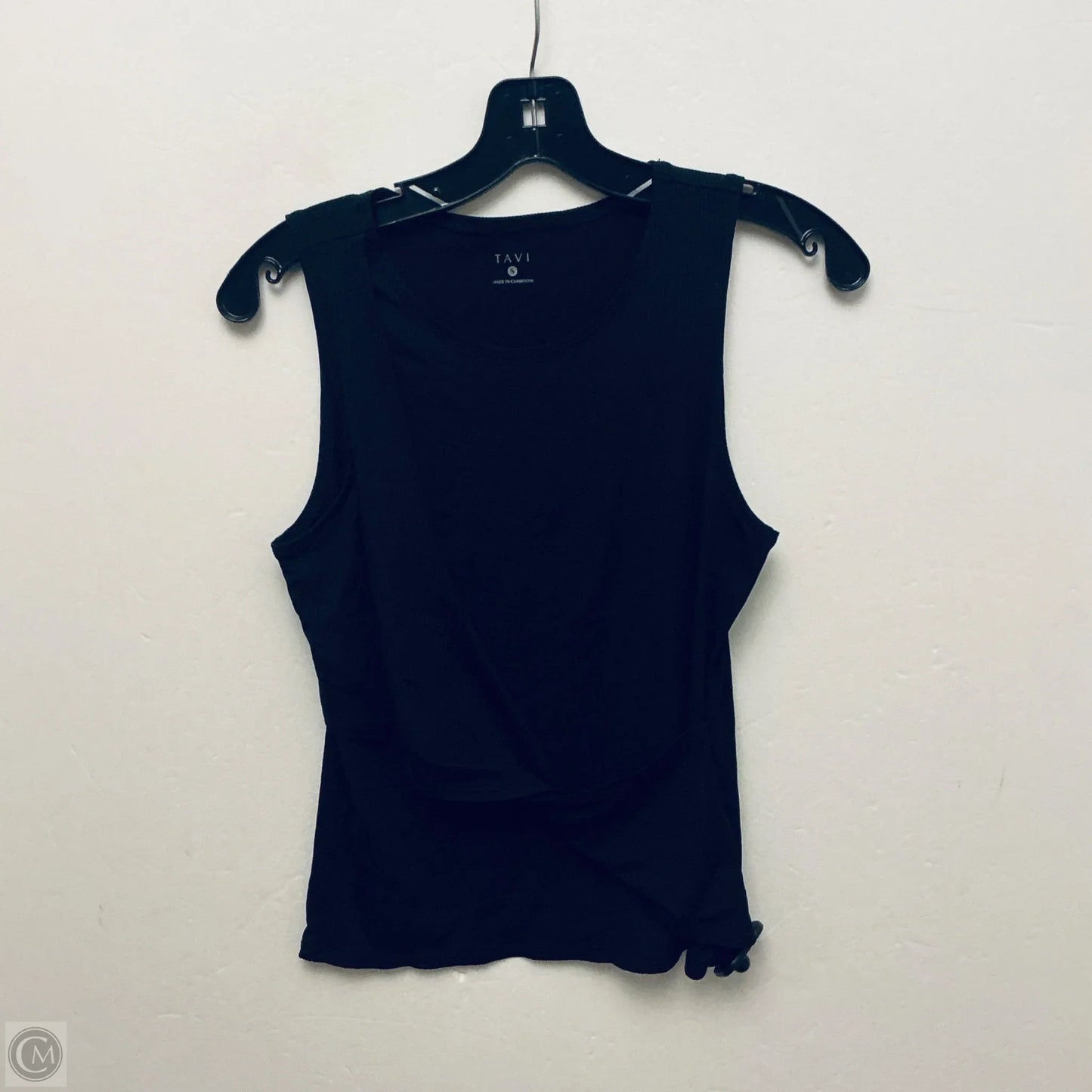 Athletic Tank Top By Clothes Mentor In Black, Size: S