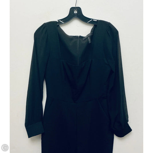 Jumpsuit By Bcbgmaxazria In Black, Size: 4
