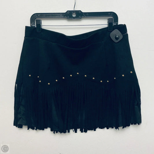 Skirt Mini & Short By Shein In Black, Size: Xl