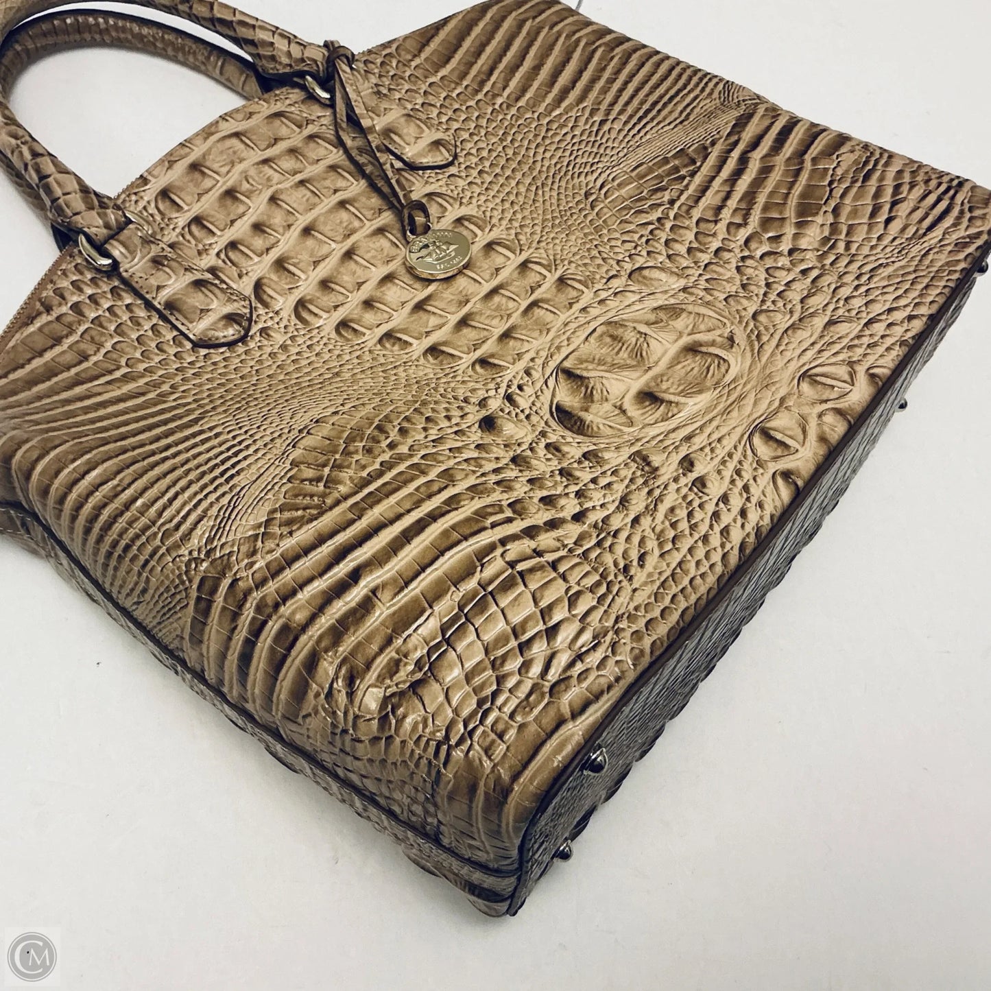 Handbag Designer By Brahmin, Size: Large