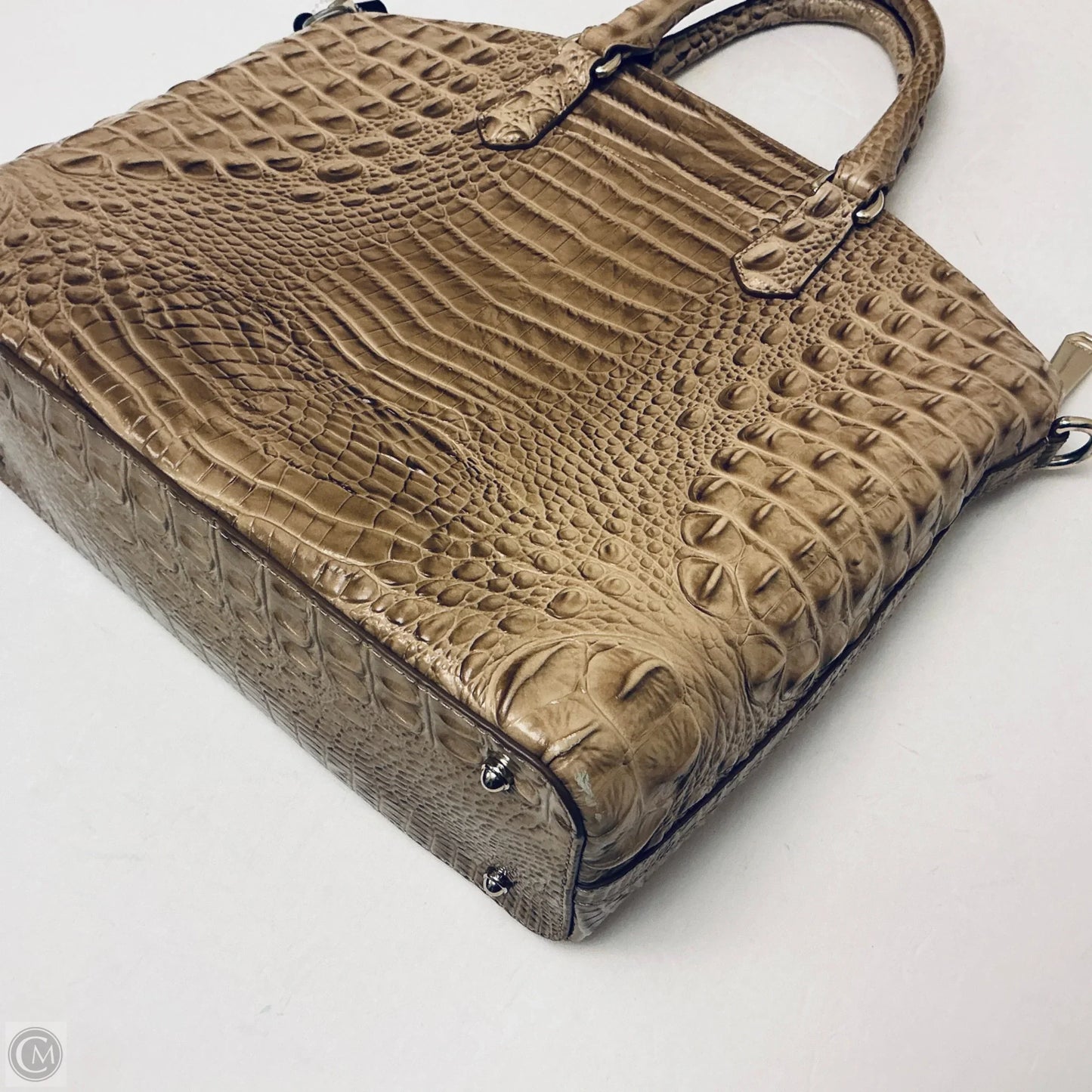Handbag Designer By Brahmin, Size: Large