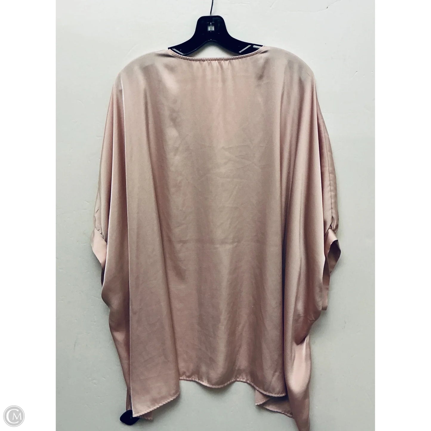 Top Short Sleeve By Entro In Pink, Size: 1x
