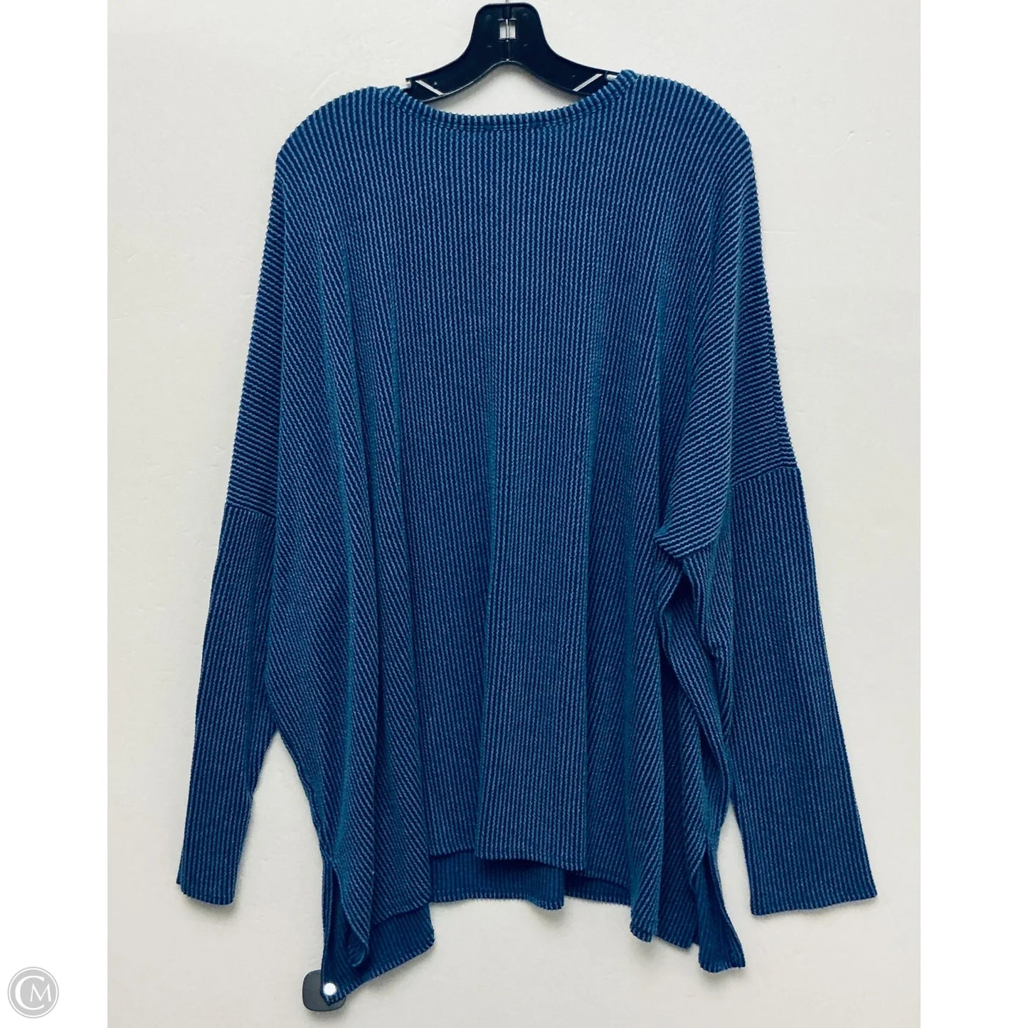 Top Long Sleeve By Heimish Usa In Blue, Size: 3x