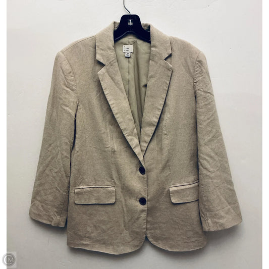 Blazer By A New Day In Tan, Size: Xs