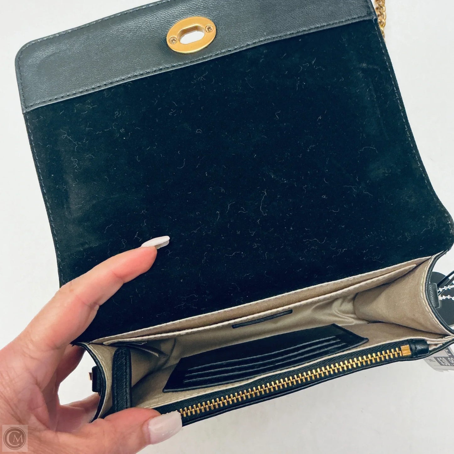 Crossbody Leather By Cmc, Size: Small