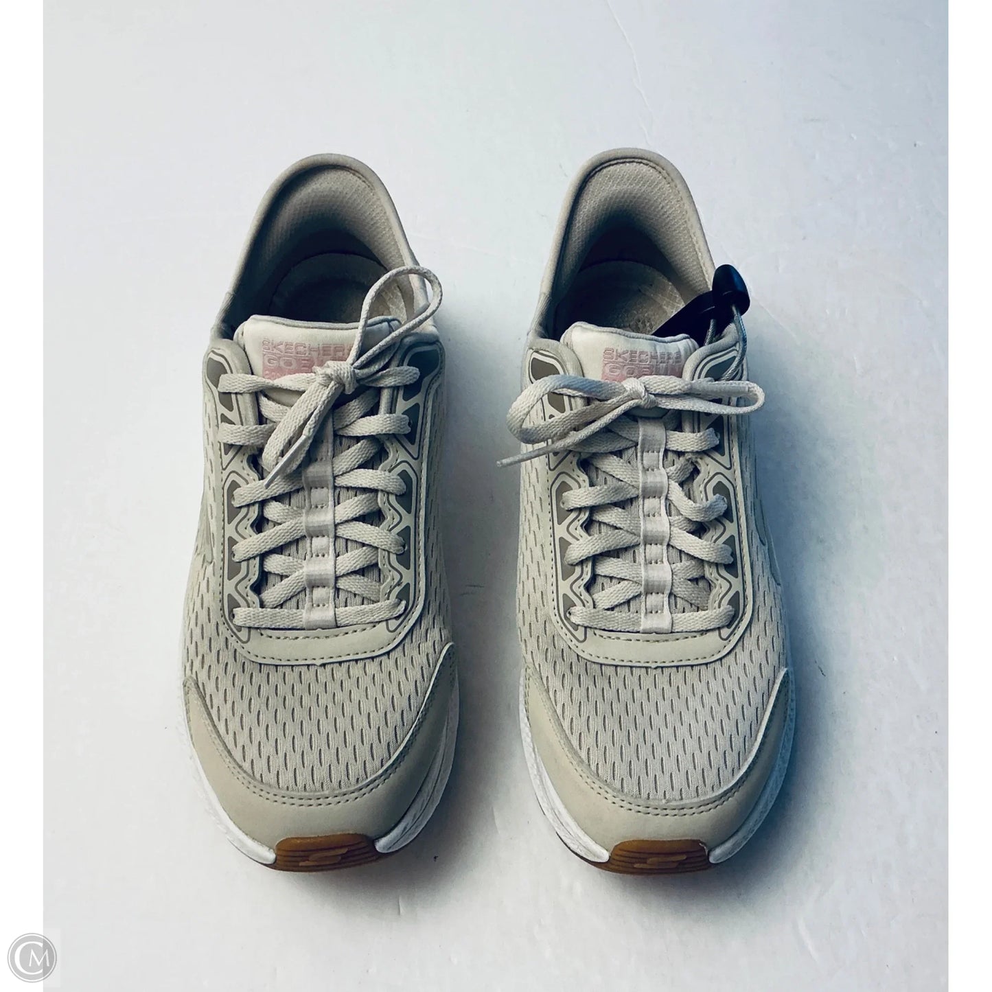 Shoes Sneakers By Skechers In Tan, Size: 8
