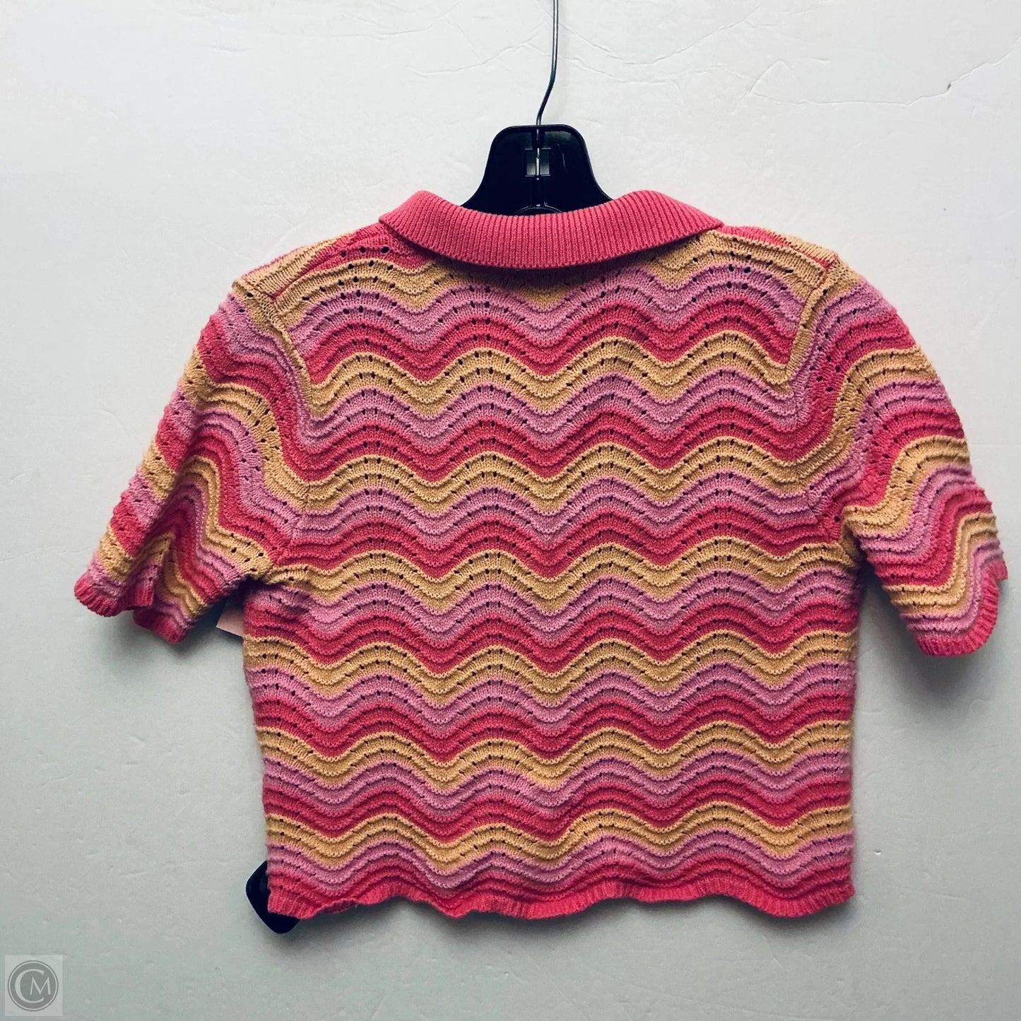 Top Sleeveless By Sincerely Jules In Chevron Pattern, Size: L
