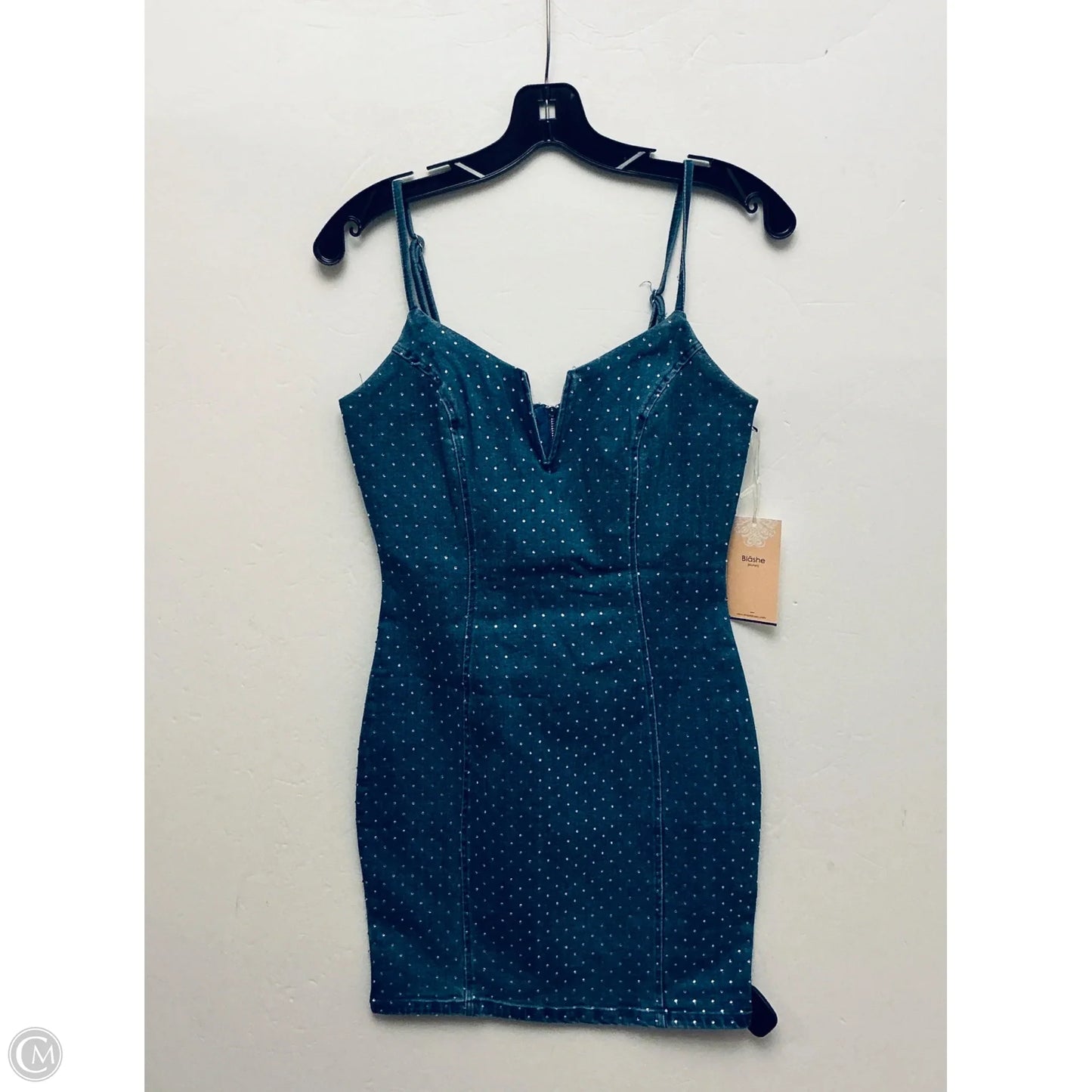 Dress Casual Short By Cmc In Blue Denim, Size: S