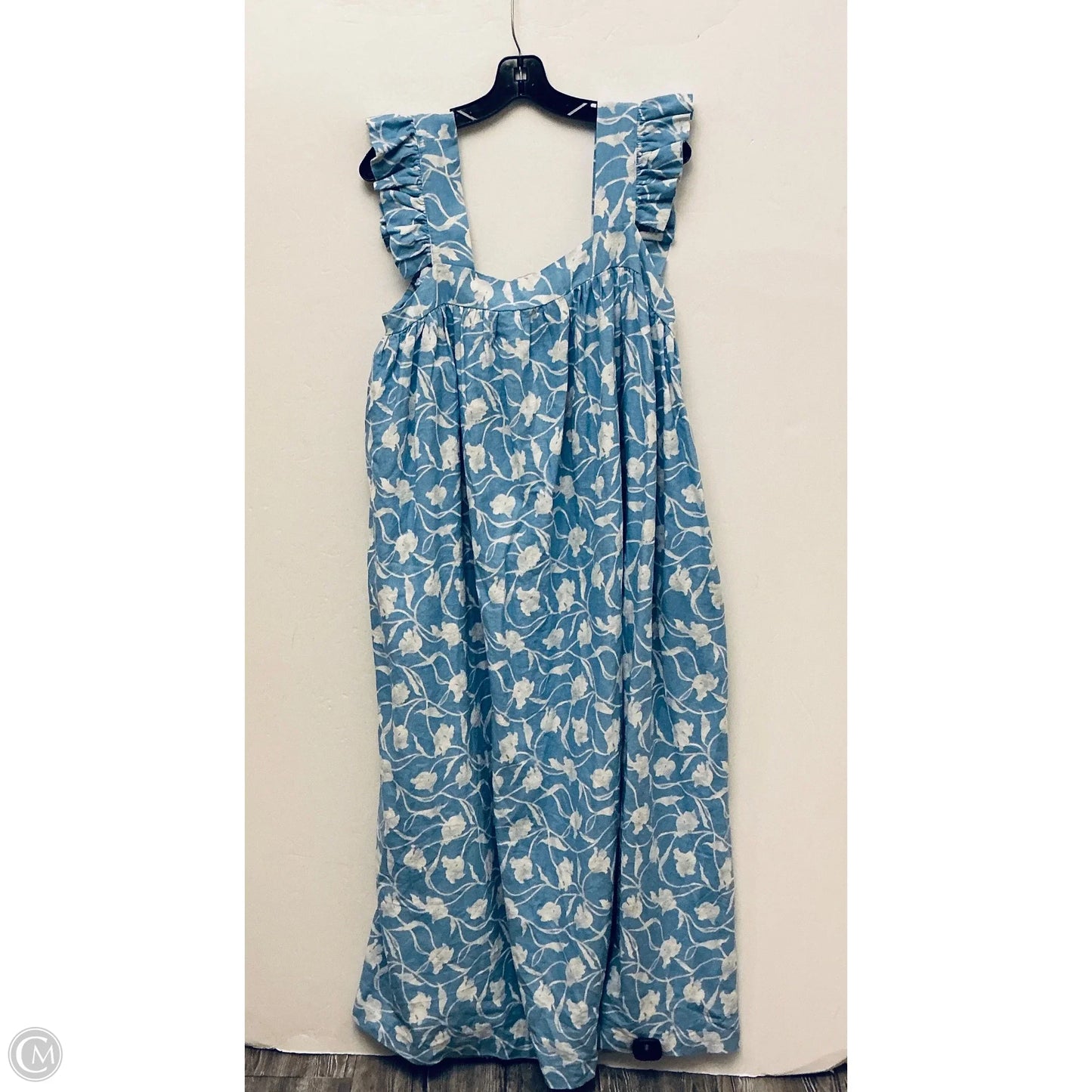 Dress Casual Maxi By A New Day In Blue, Size: Xxl