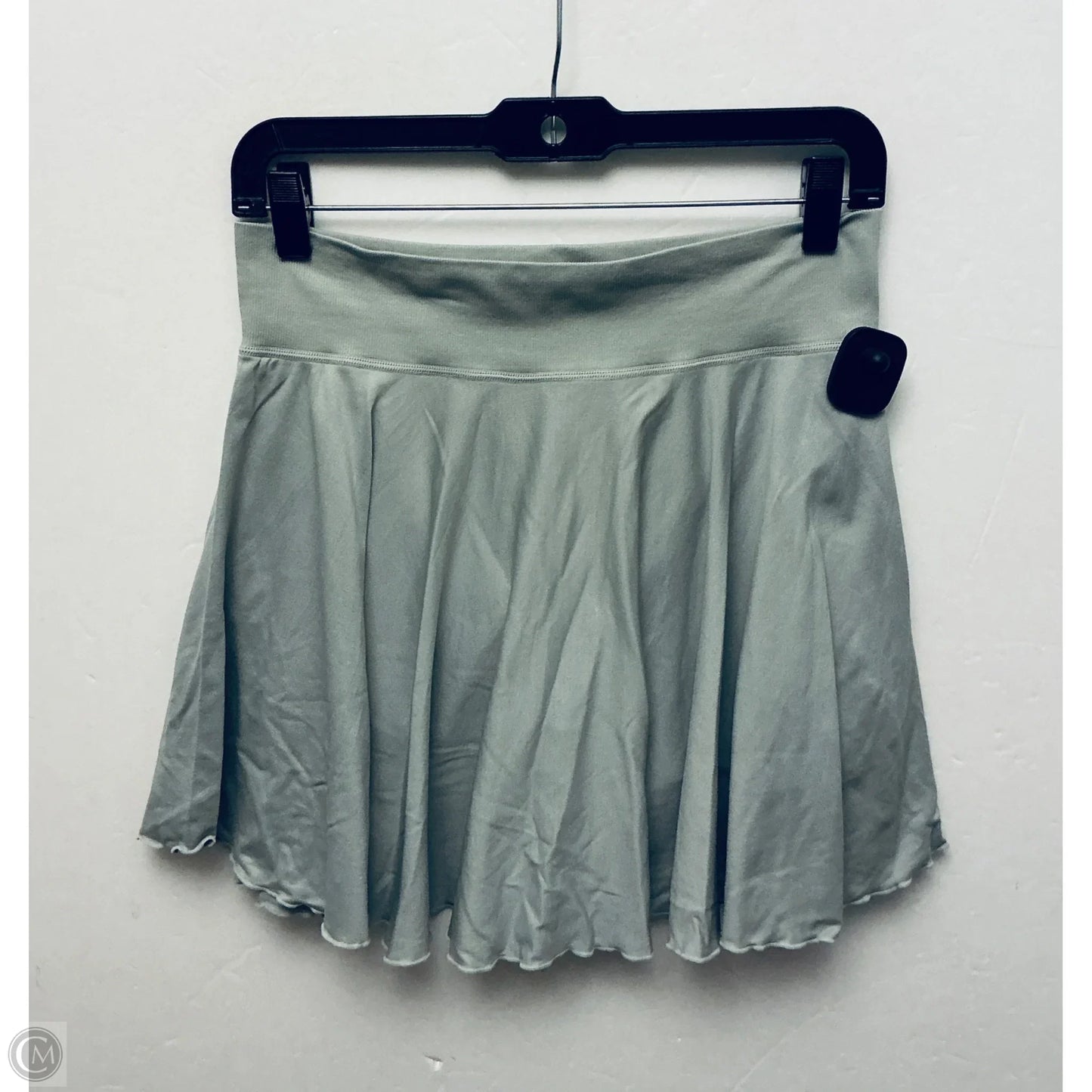 Athletic Skort By Oqq In Green, Size: Xl