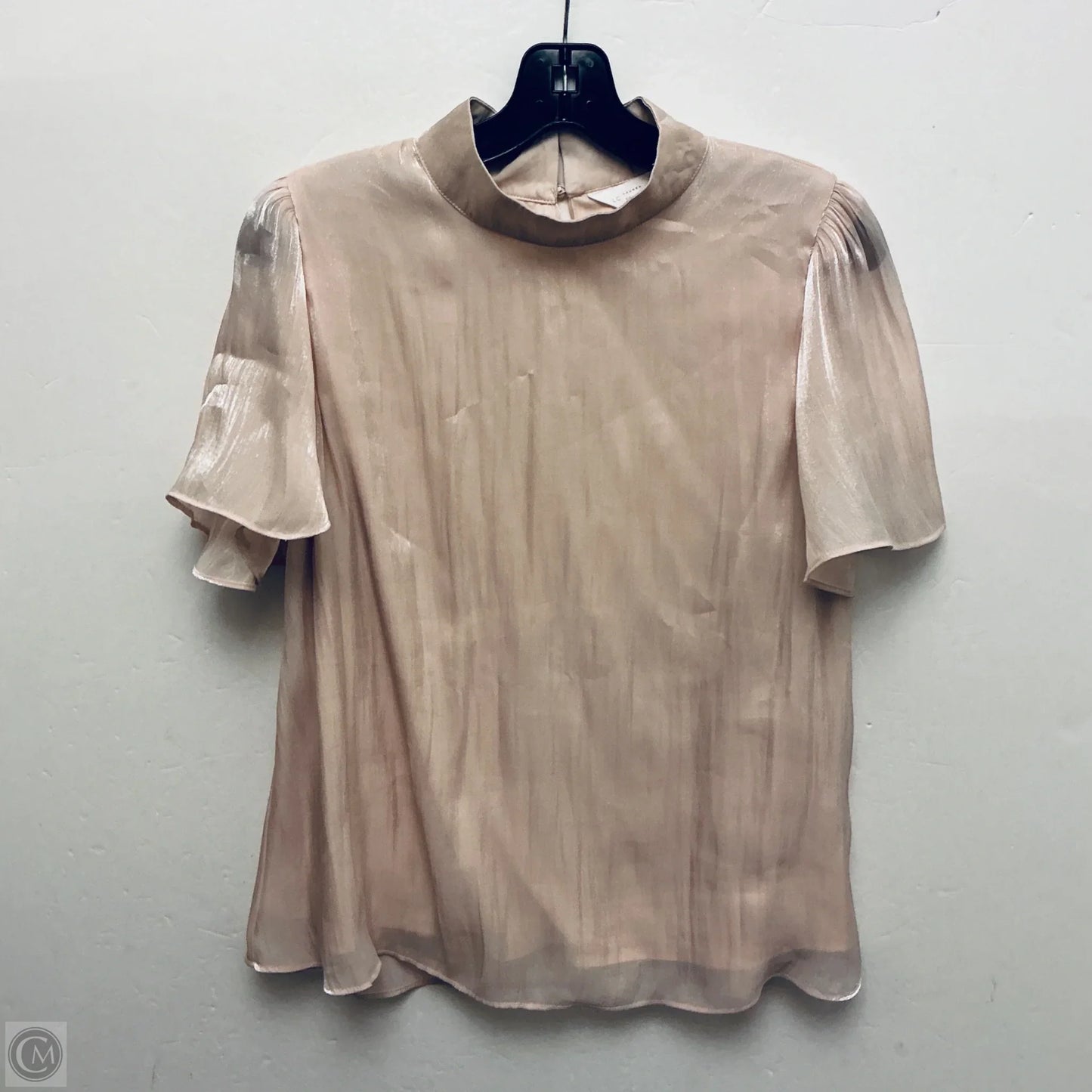 Top Short Sleeve By Lc Lauren Conrad In Pink, Size: L