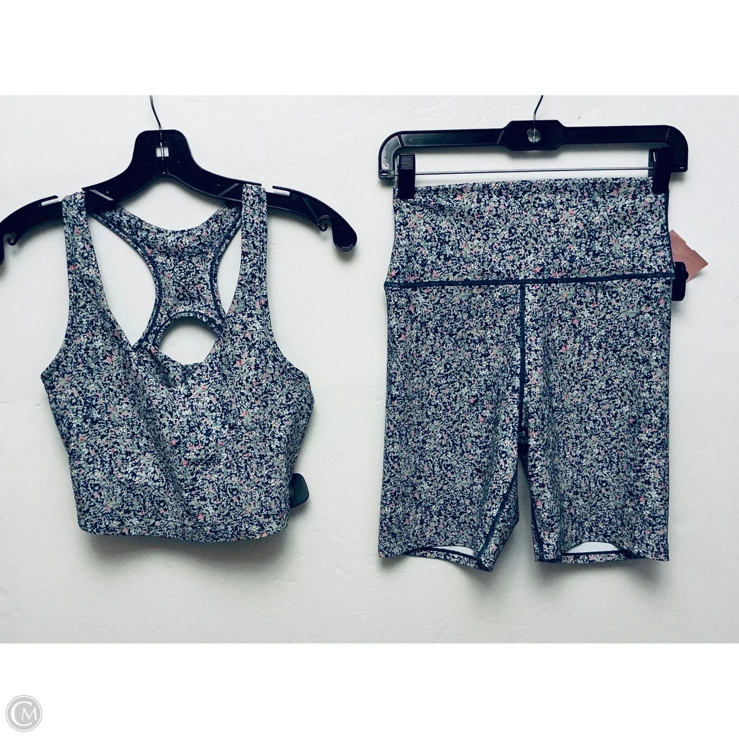 Athletic Shorts 2pc By Sage In Floral Print, Size: M