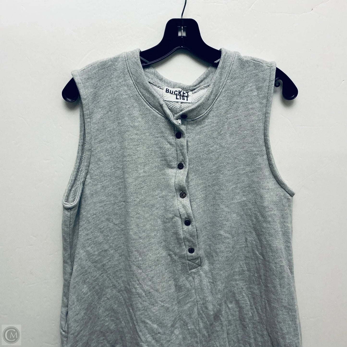 Romper By Bucketlist In Grey, Size: L