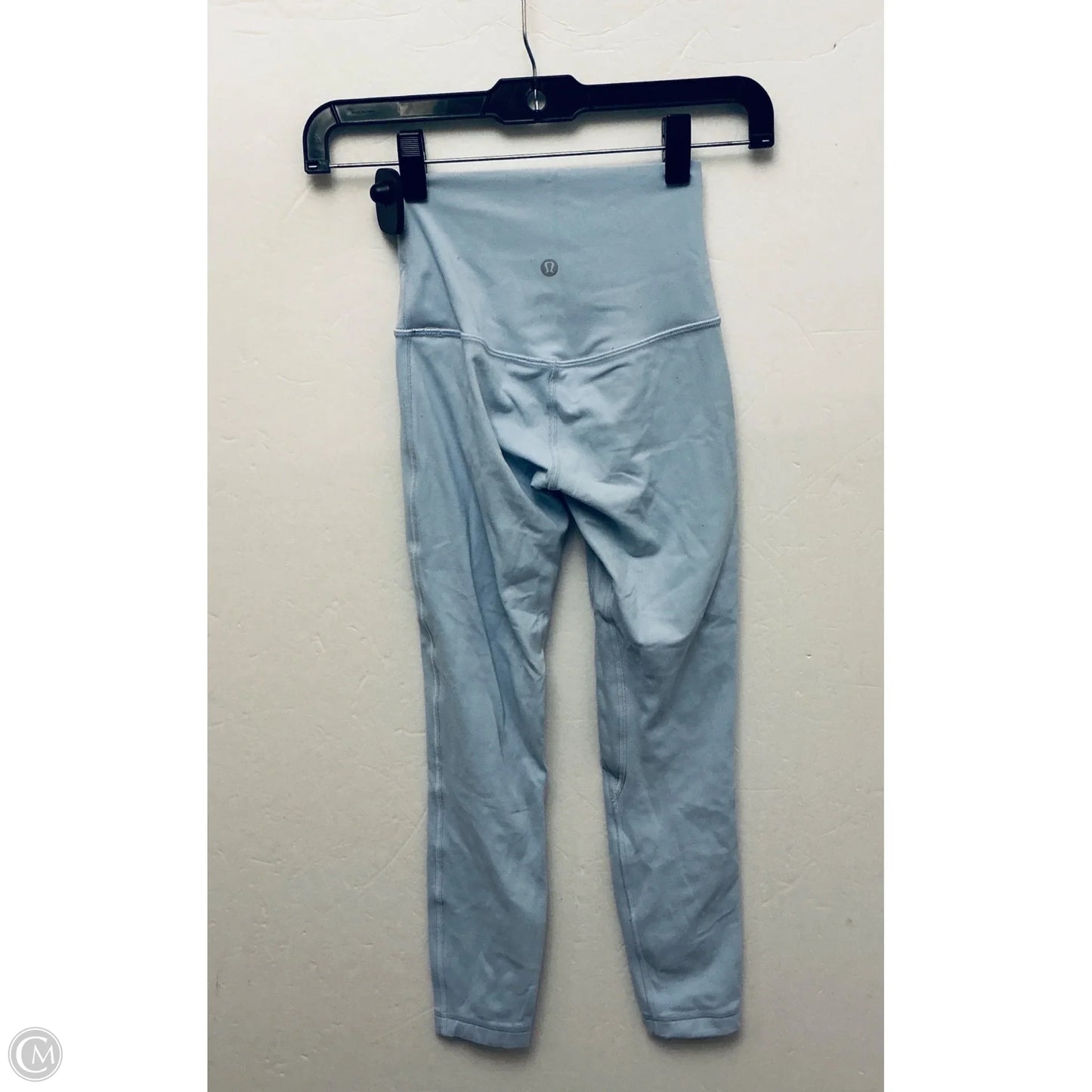 Athletic Leggings By Lululemon In BLUE ,Size: 0