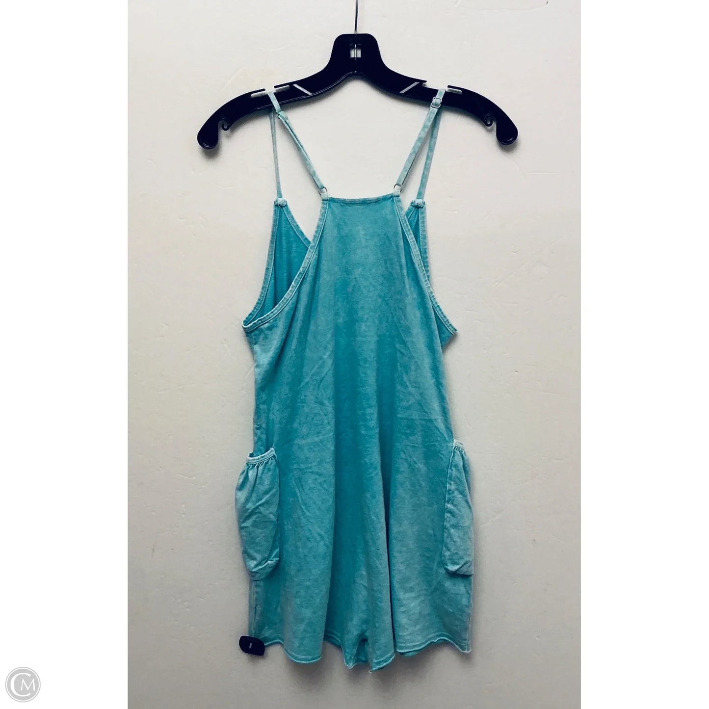 Romper By Zenana In Teal, Size: S