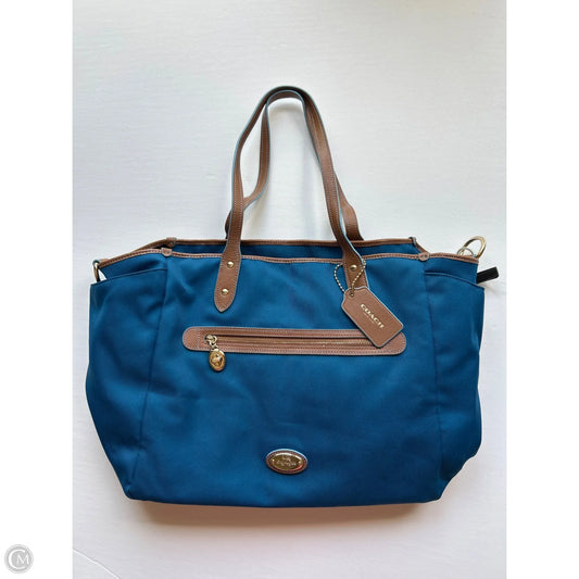 Tote Designer By Coach, Size: Large
