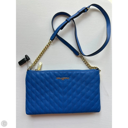 Crossbody Designer By Karl Lagerfeld, Size: Small