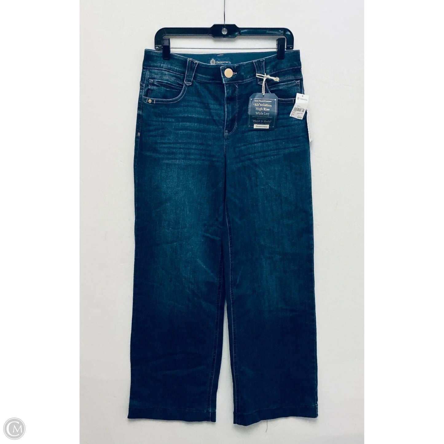 Jeans Wide Leg By Democracy In Blue Denim, Size: 8